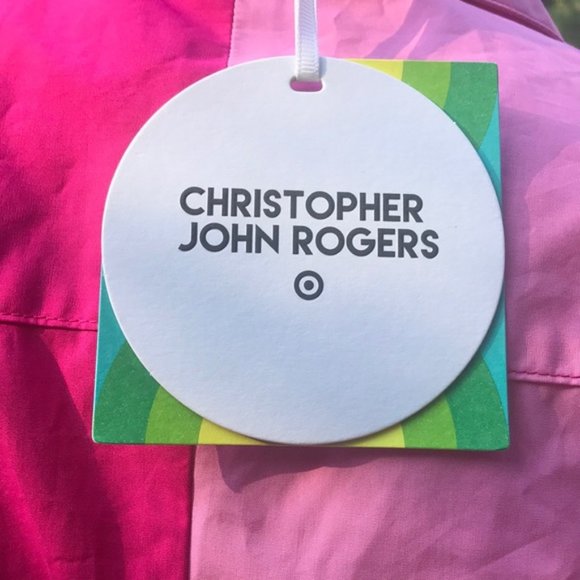 NEW Christopher John Rogers Target 2 Tone Pink Dress - Picture 6 of 13